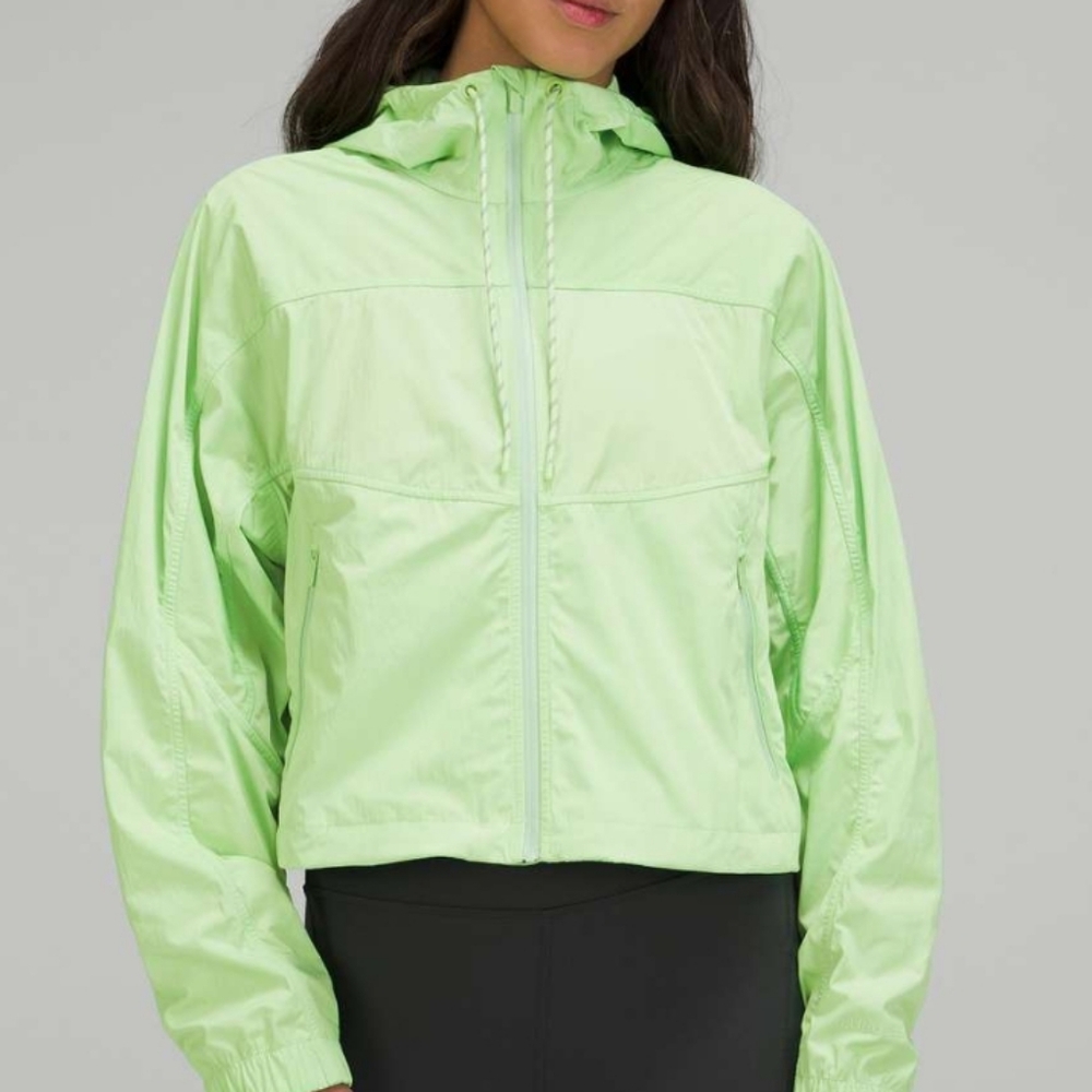 Lululemon Lightweight Hooded Cropped Jacket